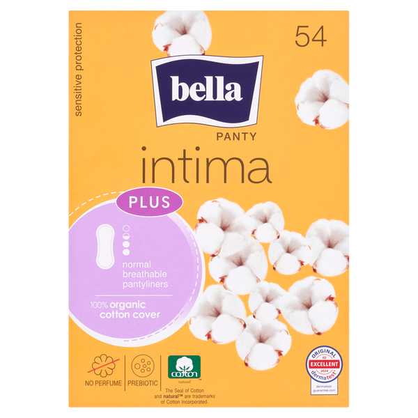 

Гигиенические прокладки, 54 шт./1 упаковка. Bella Intima plus panty normal