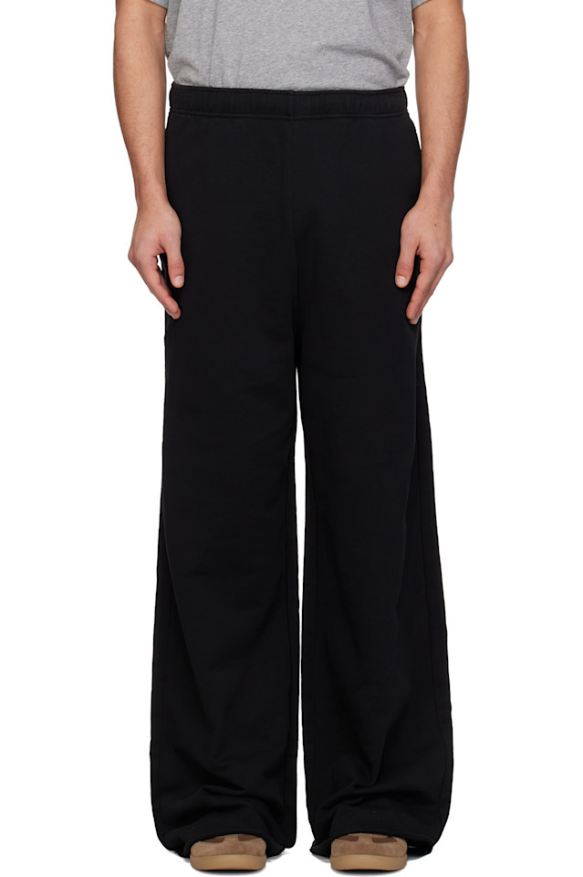 

Спортивные штаны с вышитым логотипом Mm6 Maison Margiela, черный