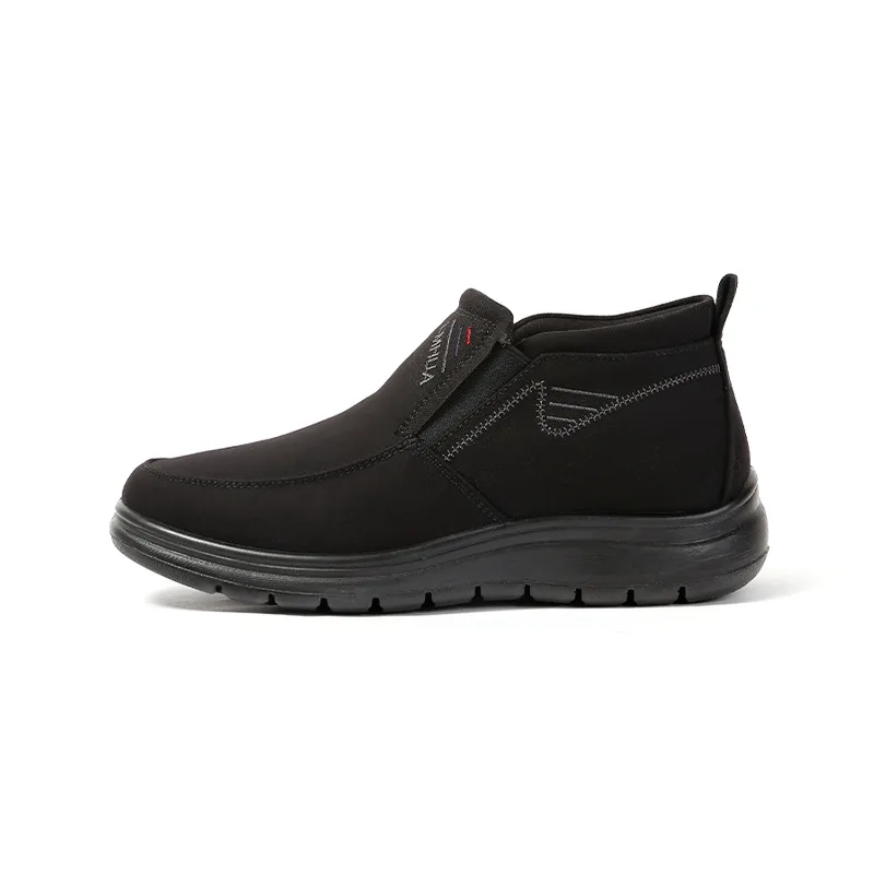 LAOMEIHUA Мужские повседневные туфли low top черные, серые — фото 3