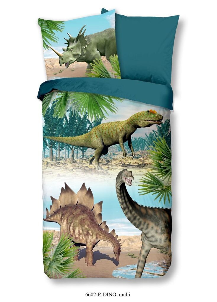 

Постельное белье Good Morning Renforcé 135 х 200 см + 1 х 80 х 80 см Dino Colorful Muller Textil
