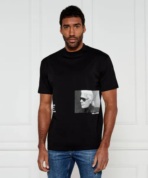 

Футболка Regular fit Karl Lagerfeld, черный