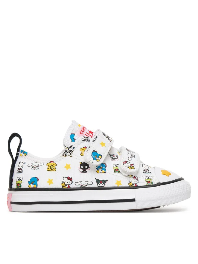 Converse Кроссовки Chuck Taylor All Star 2V A17703C из белой ткани