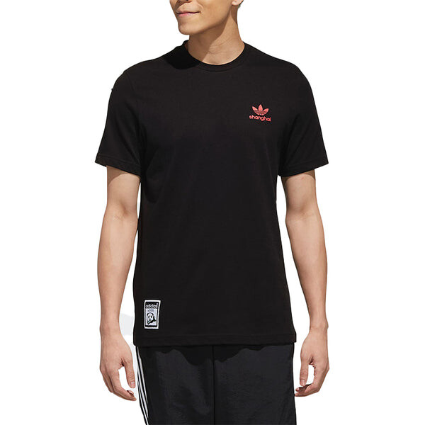 Футболка key city shanga sports с коротким рукавом Adidas, черный — фото 3