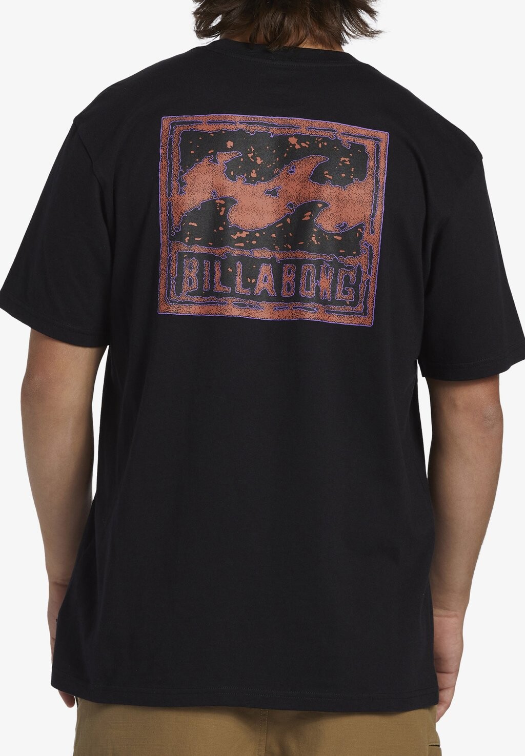 

Футболка с принтом Billabong, черный
