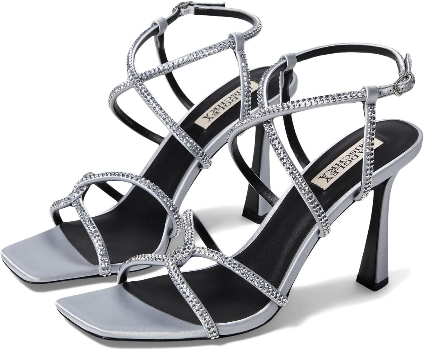 

Сандалии Badgley Mischka Brooke, серебряный