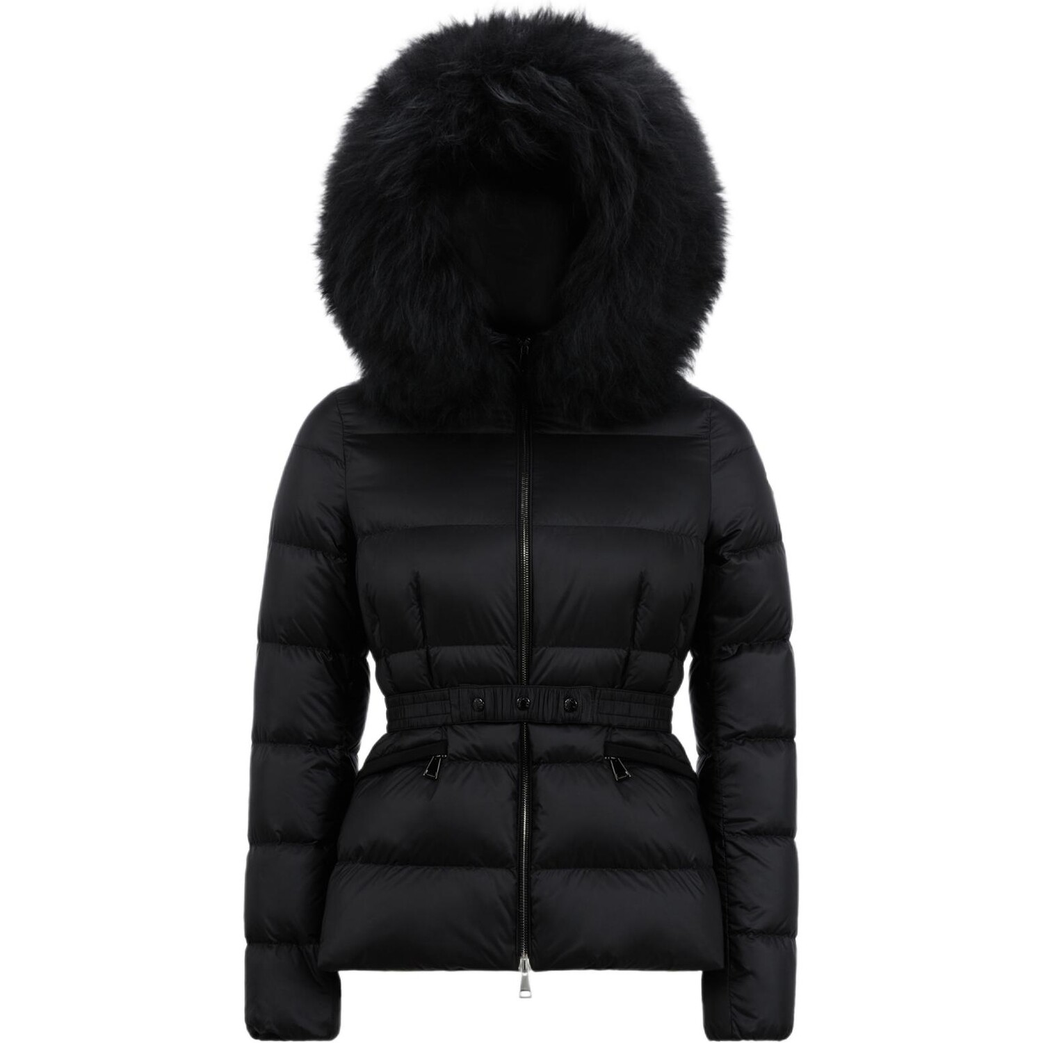 

Пуховик женский черный Moncler