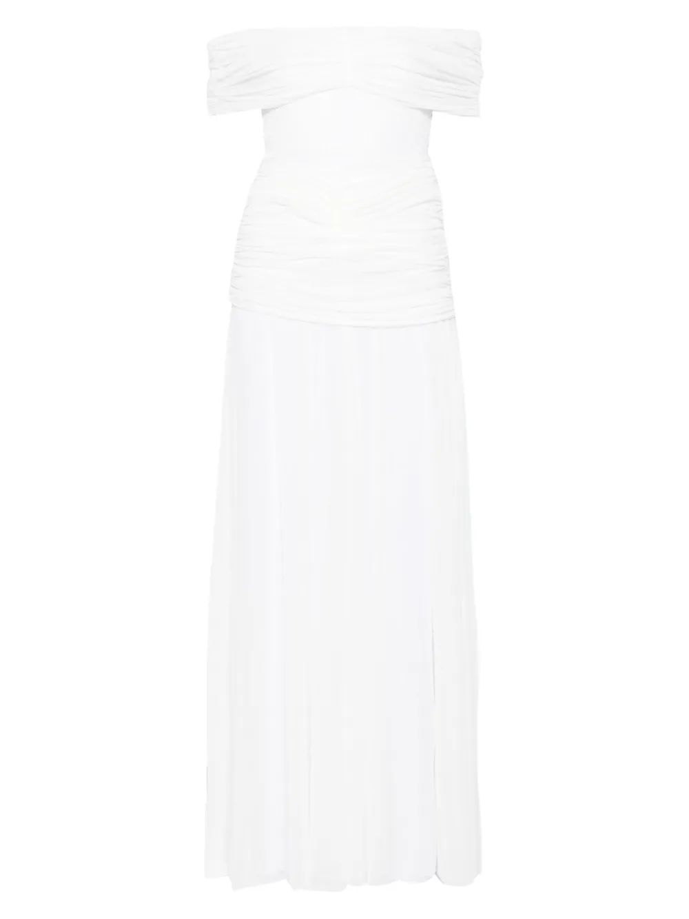 

Платье макси с пайетками Atu Body Couture, белый