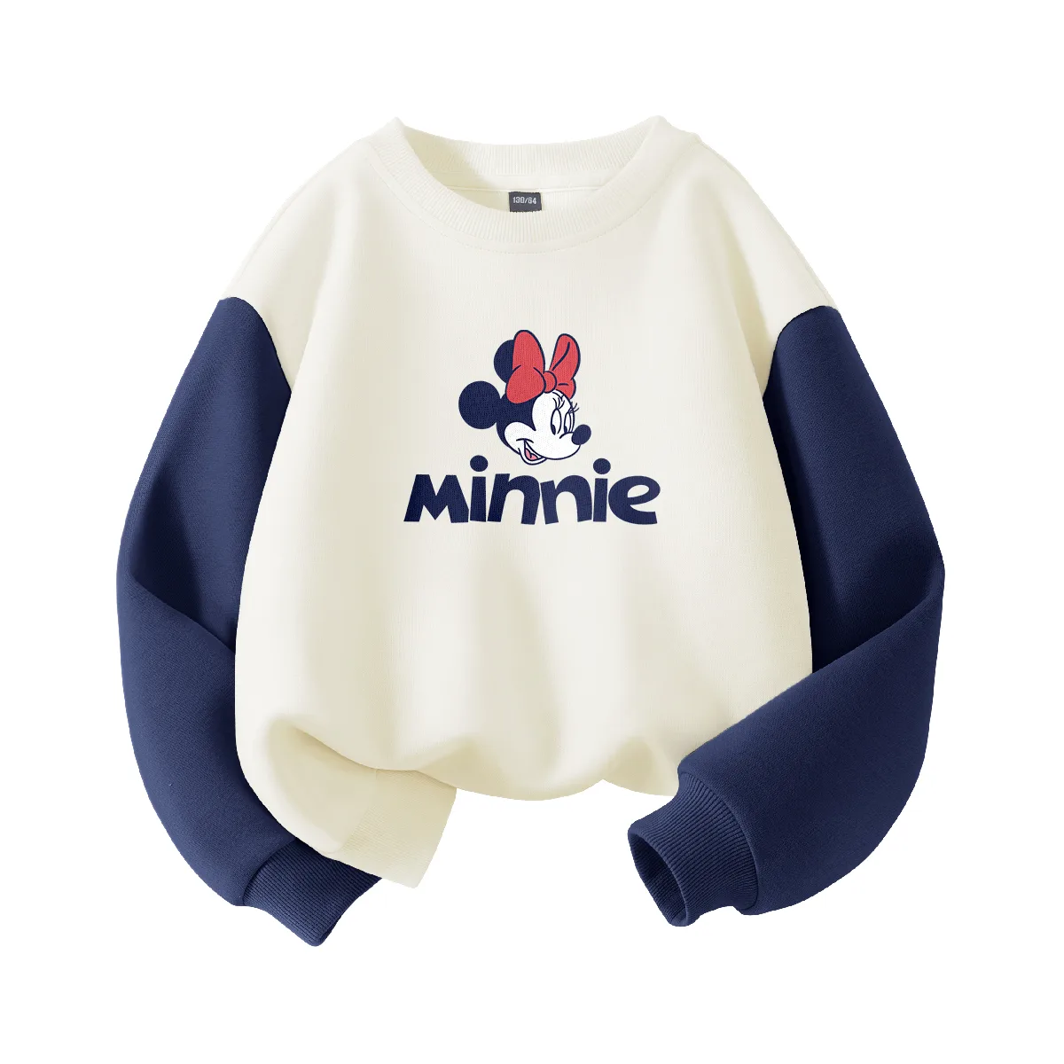 Детский свитшот с круглым вырезом Disney, Dicy Mickey Mouse Navy Blue — фото 2