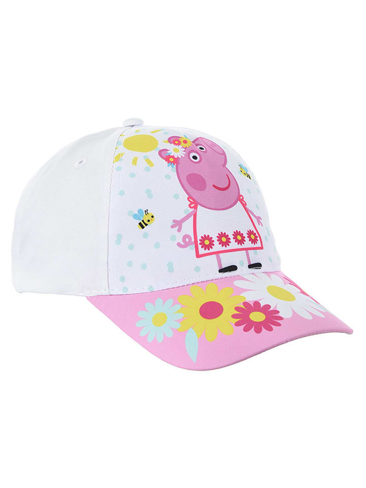 

Peppa Pig Белая кепка с изображением Свинки Пеппы