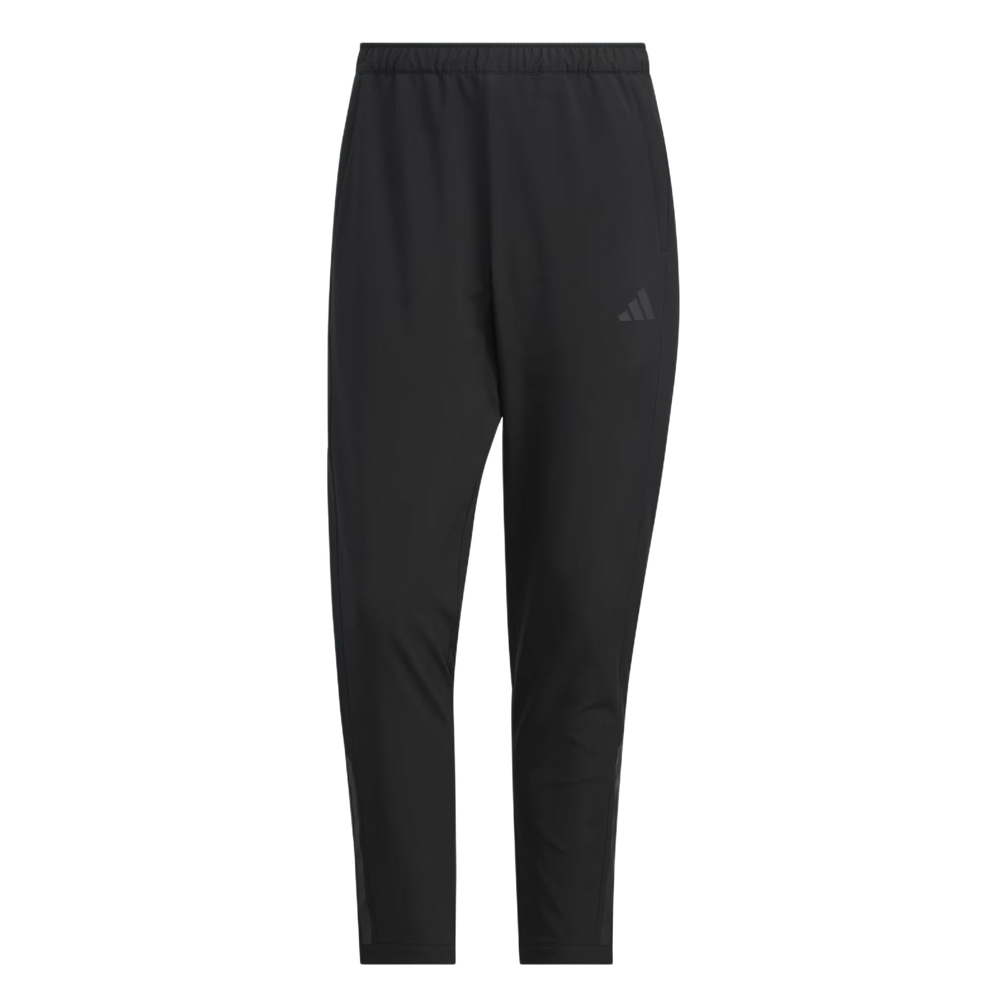 Adidas Брюки Casual Wind BONDED FLEECE OPEN HEM мужские Black — фото 3