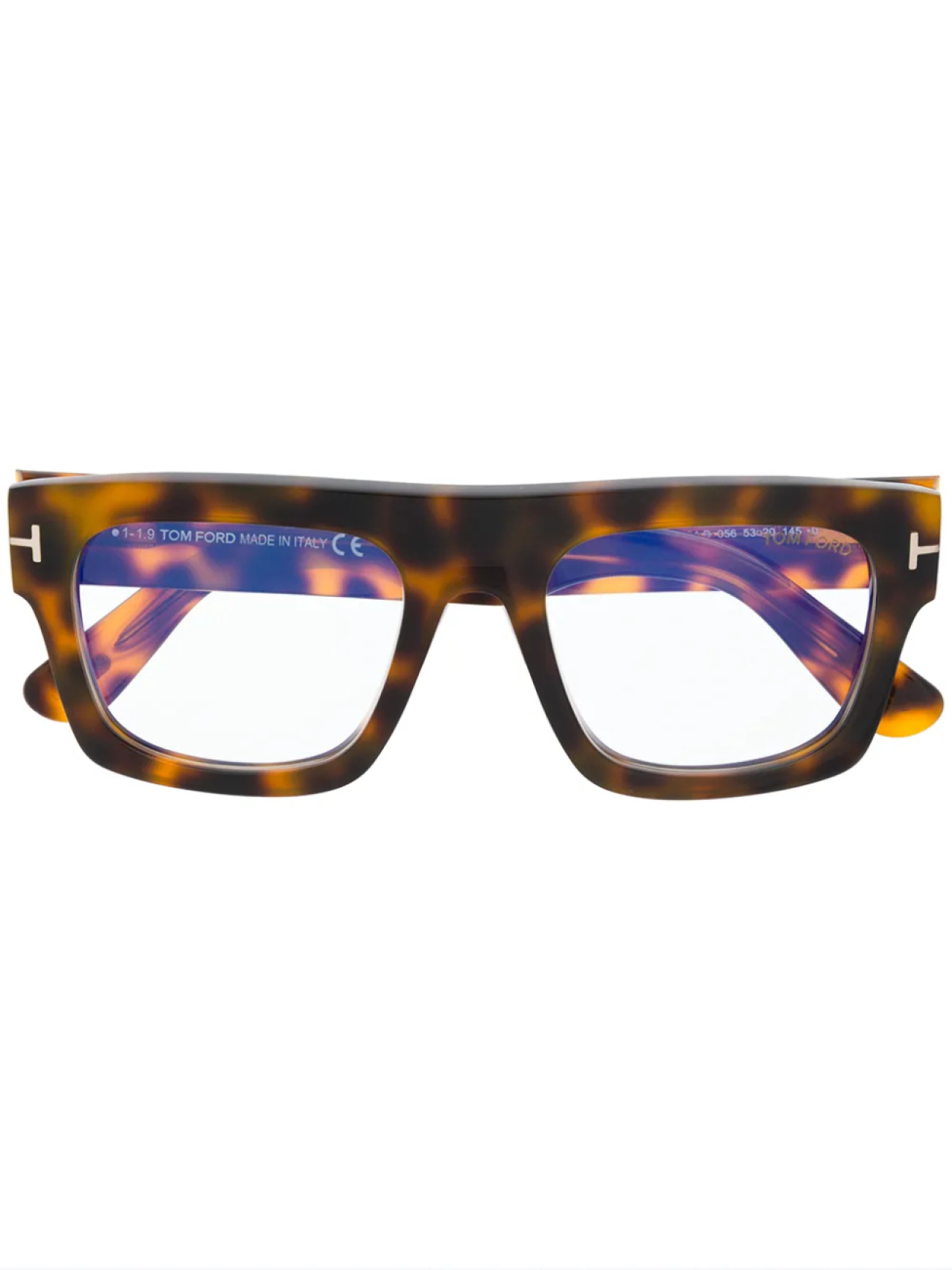 

TOM FORD Eyewear очки черепаховой расцветки, коричневый