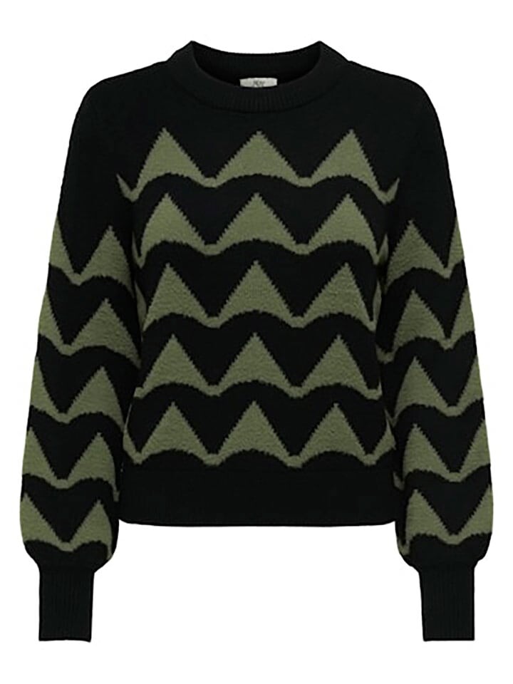 

Пуловер JDY Pullover, цвет Schwarz/Khaki