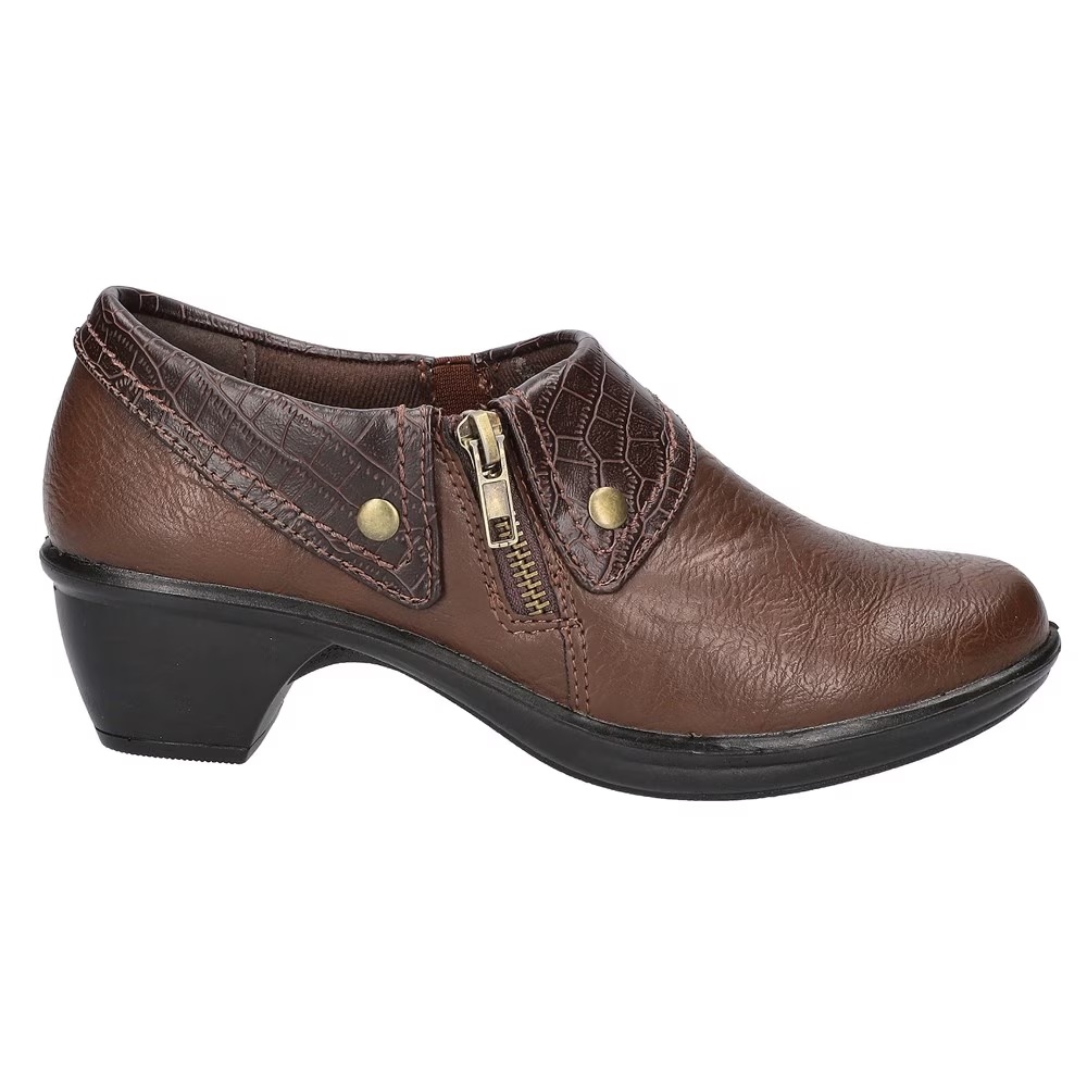 Ботильоны на щиколотке Darcy от Easy Street, tan/brown croco synthetic — фото 2