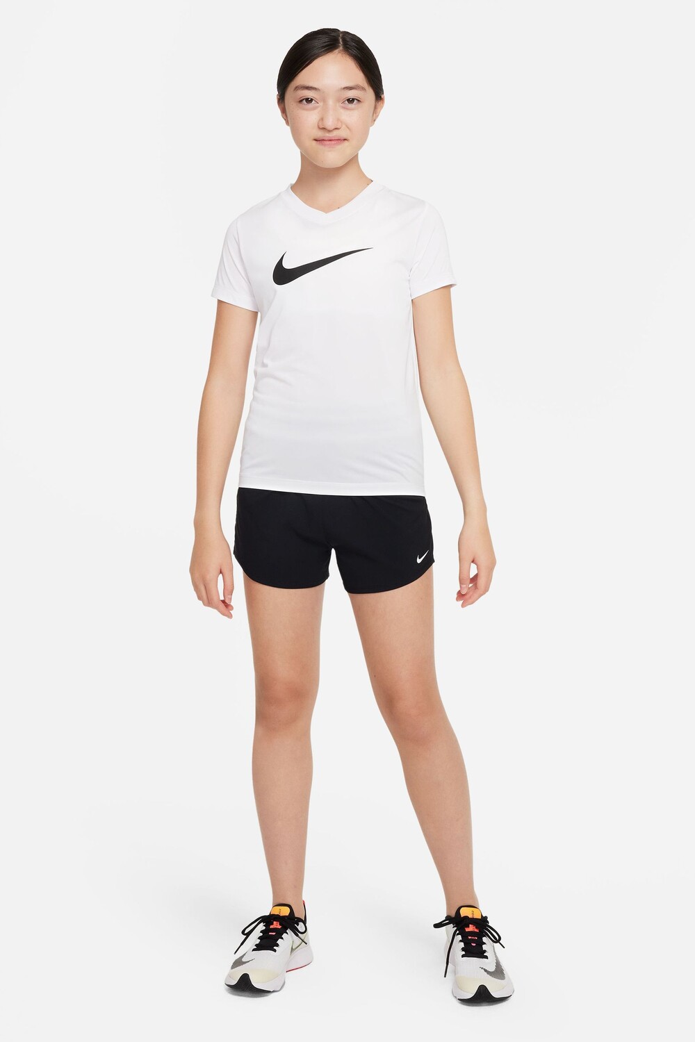 Тренировочные шорты Dri-FIT One с завышенной талией Nike, черный — фото 2