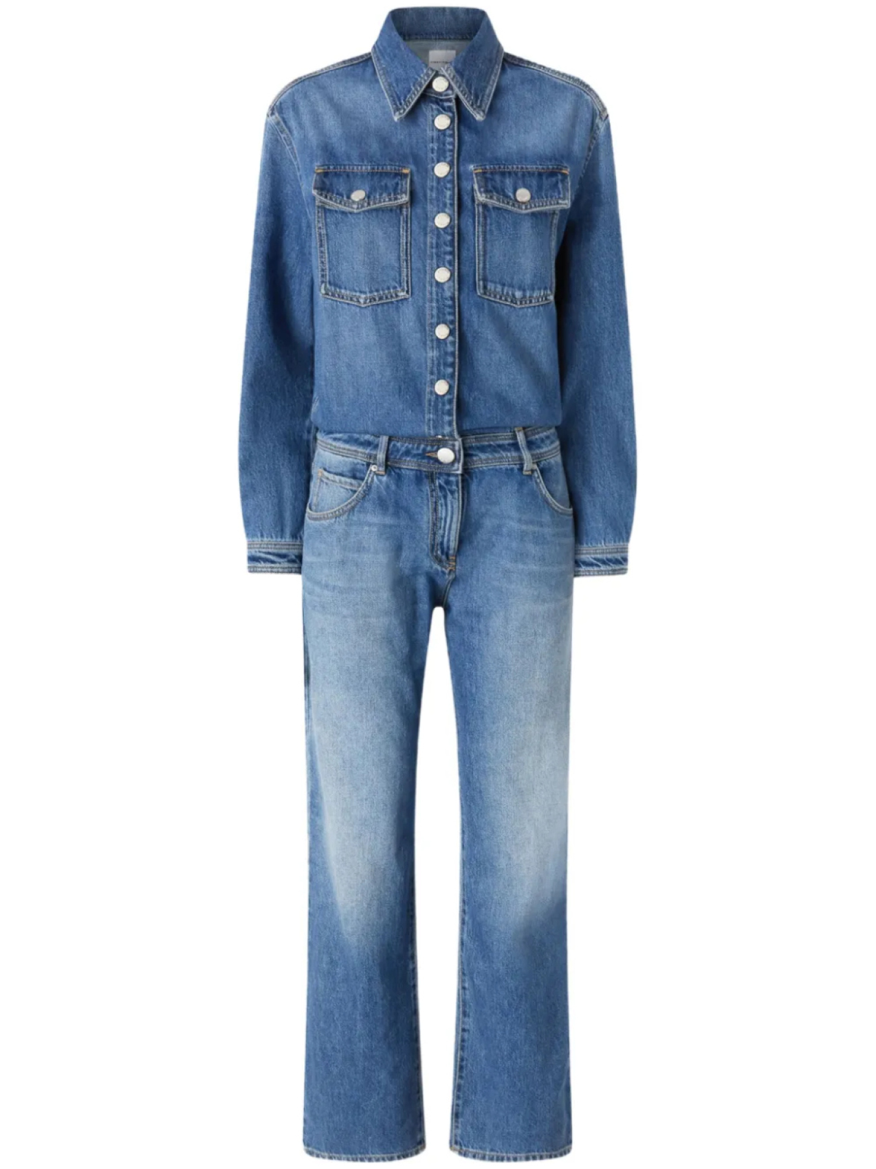 

PINKO джинсовый комбинезон, синий