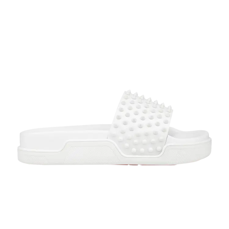 

Кроссовки Christian Louboutin Pool Fun Slide 'White', белый
