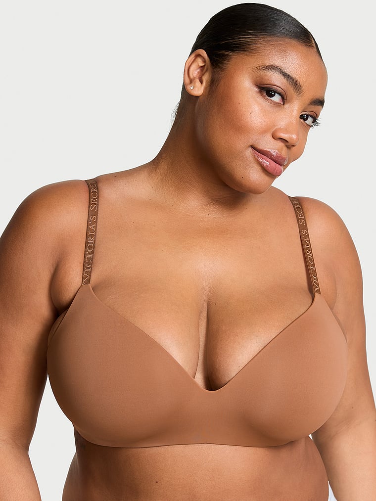 

Бюстгальтер с легкой подкладкой и косточками The T-Shirt, smooth caramel