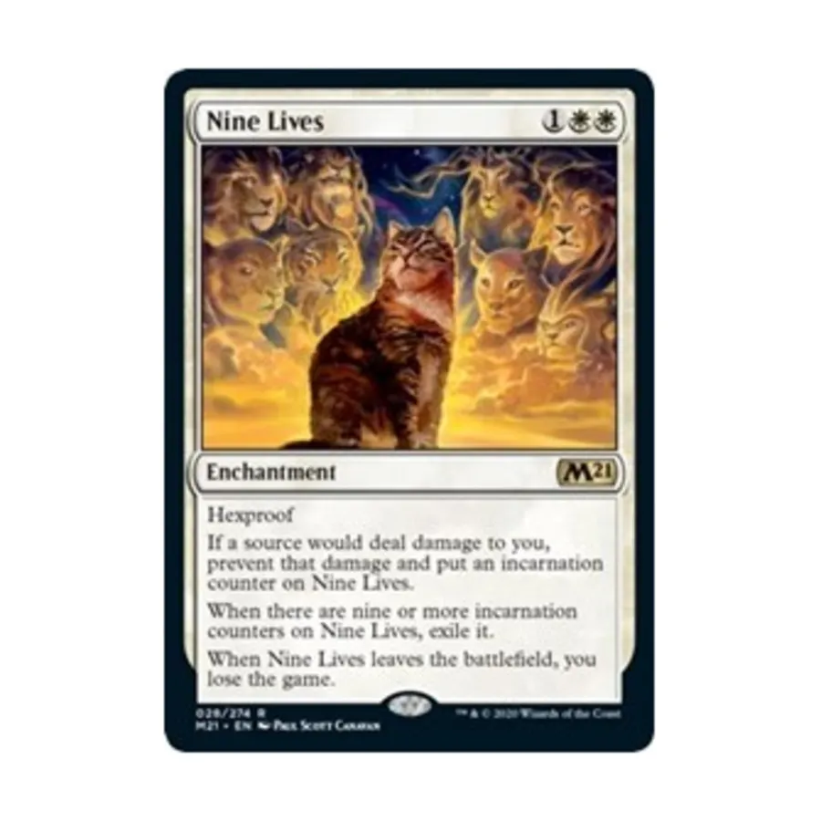 

CCG Девять жизней (клавиша R), MTG - Core Set 2021