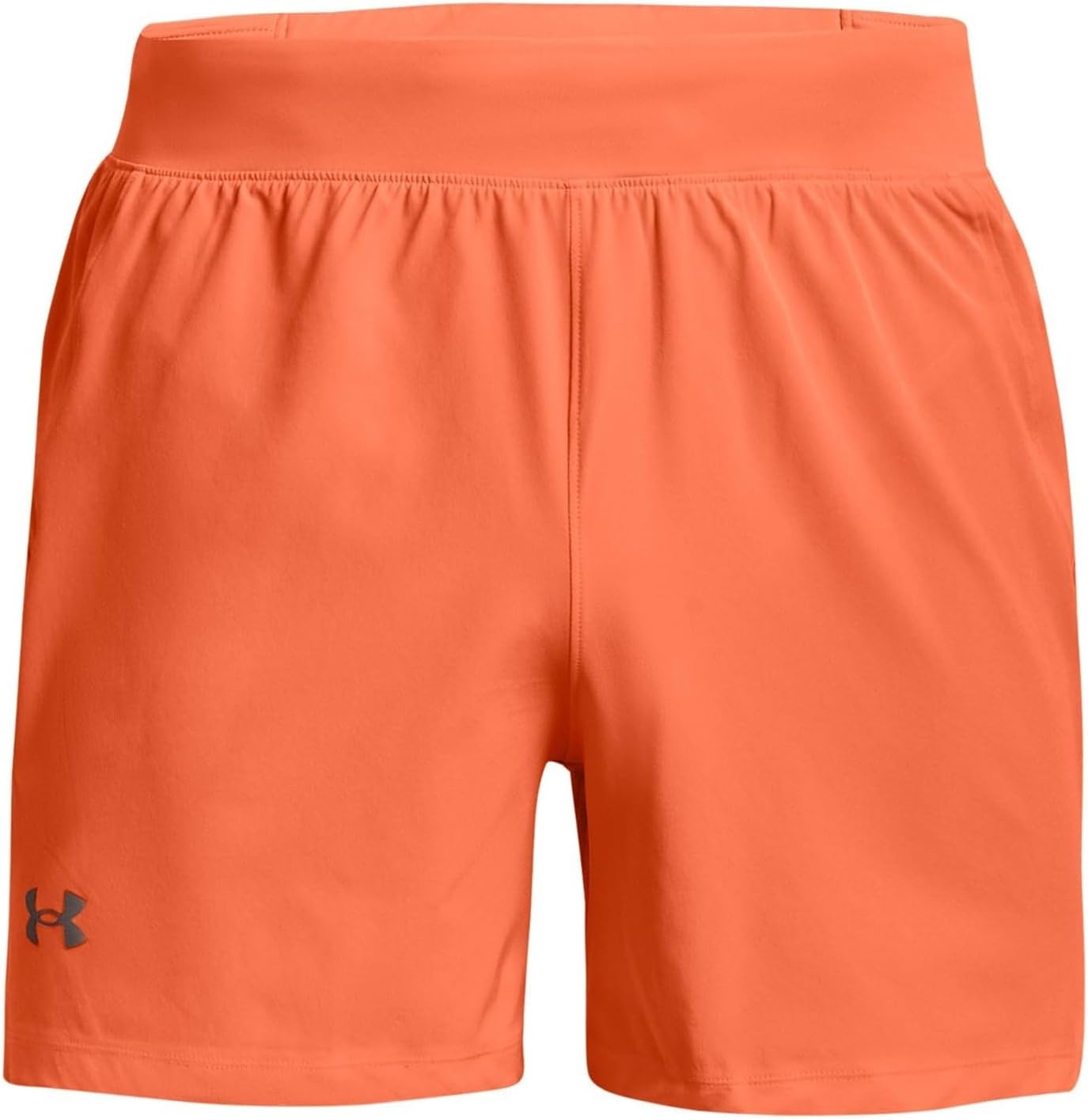 

Шорты Under Armour UA Launch Elite 5in - ультралегкая и эластичная ткань, Orange Blast/Reflective