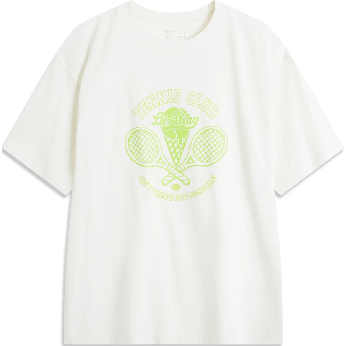 

Женская футболка LiNing Sports Life Collection цвета слоновой кости