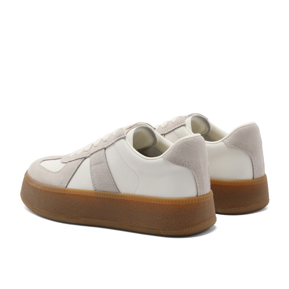 Кеды BELLE Skateboard Shoes Women's Low-Top, серебряный — фото 4