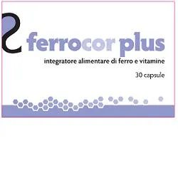 

Ferrocor Plus Железо и витаминная добавка 30 капсул