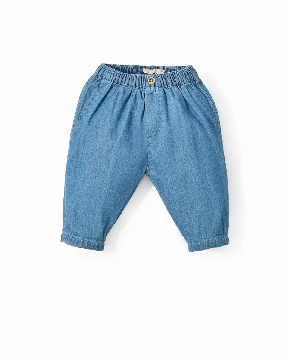 

Джинсовые брюки на подкладке Sfera, индиго