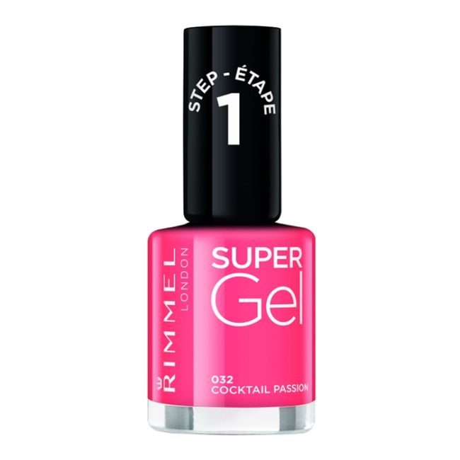 

Супер гель-лак для ногтей Rimmel, цвет 32 coctail passion, 12 мл