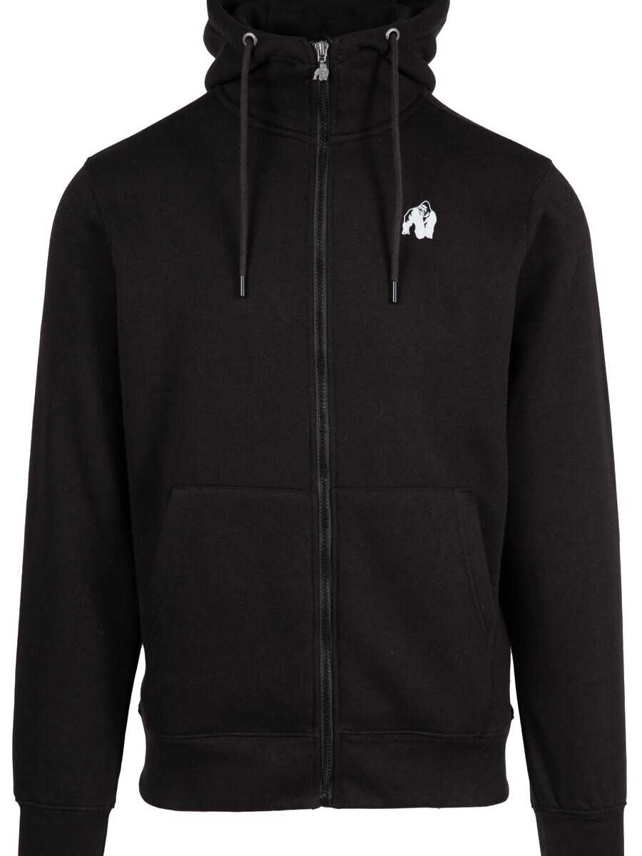 

Толстовка с капюшоном на молнии Gorilla Wear Zip-Up Hoodie, черный
