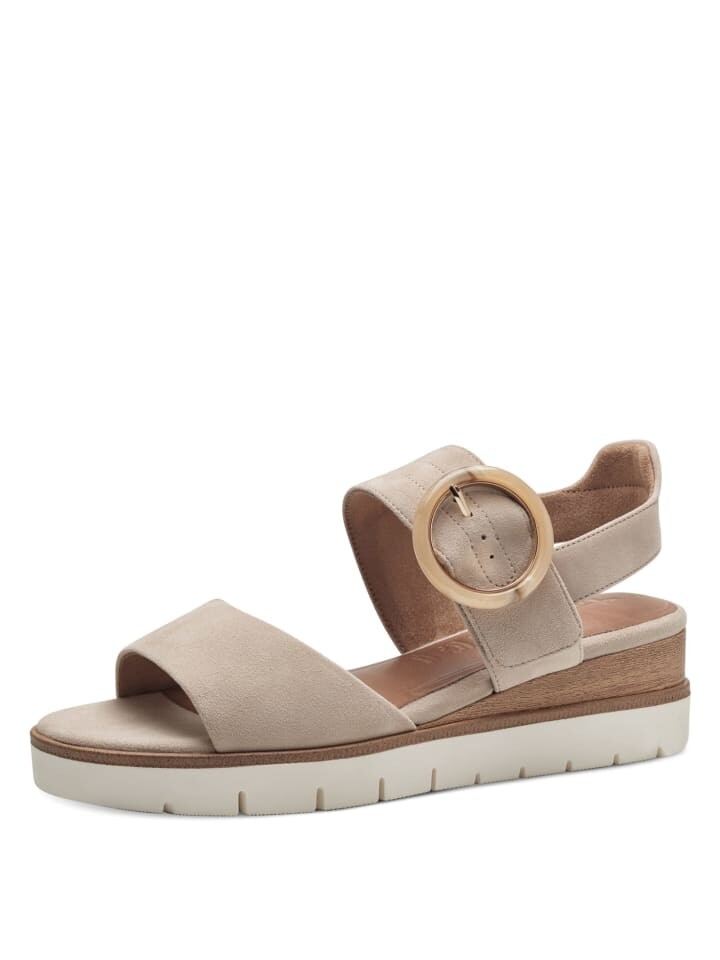 

Сандалии на плоской подошве Tamaris Keilsandaletten, бежевый