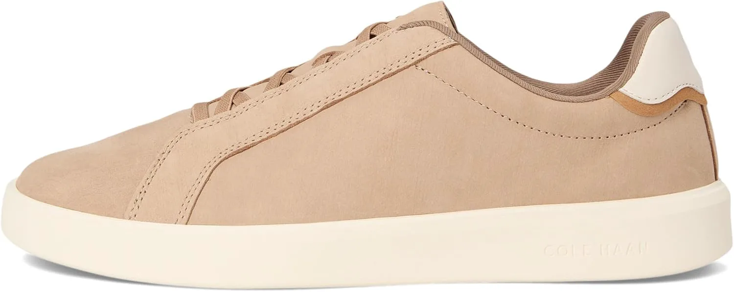 Мужские слипоны Cole Haan Grand Crosscourt с дневной шнуровкой, бежевый/слоновая кость — фото 4