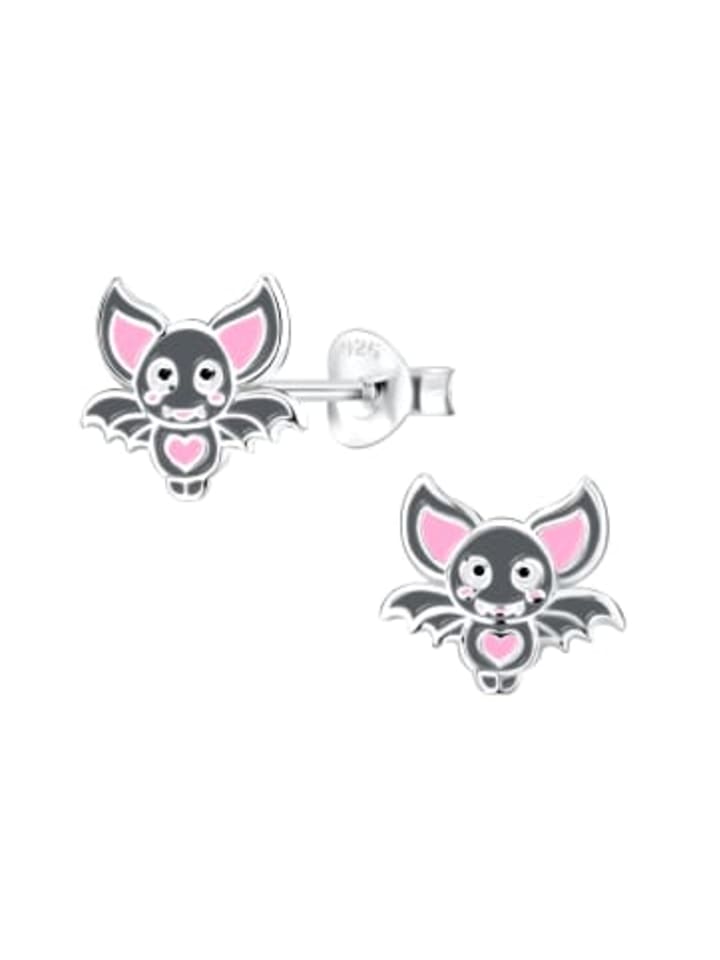 

Alexander York Серьги в форме летучей мыши, серьги-гвоздики из серебра 925 пробы, комплект из 2 штук