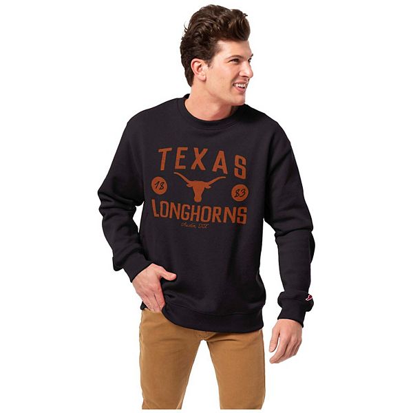 

Мужской черный свитшот Texas Longhorns bendy arch essential League Collegiate Wear
