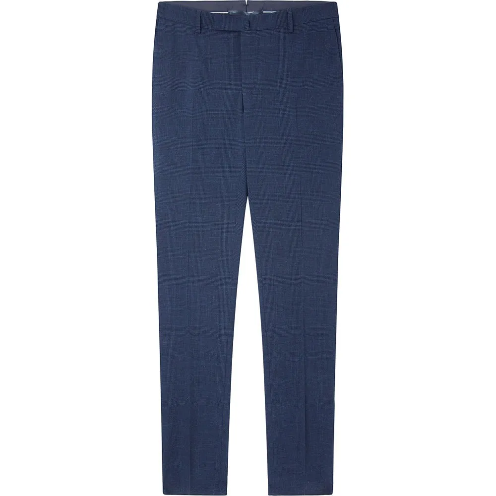 

Брюки Hackett Glen Check Sersucker, синий