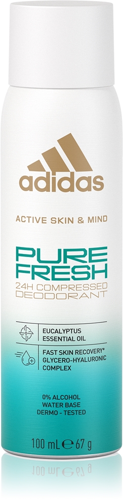 

Дезодорант-Спрей Pure Fresh 24 часа. Adidas, 100 мл