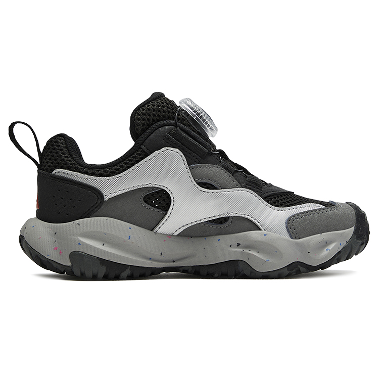 FILA KIDS Легкие амортизирующие низкие детские уличные кроссовки black/smoke gray для детей 3-7 лет — фото 3