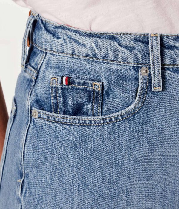 Юбка из денима Tommy Hilfiger, синий — фото 4