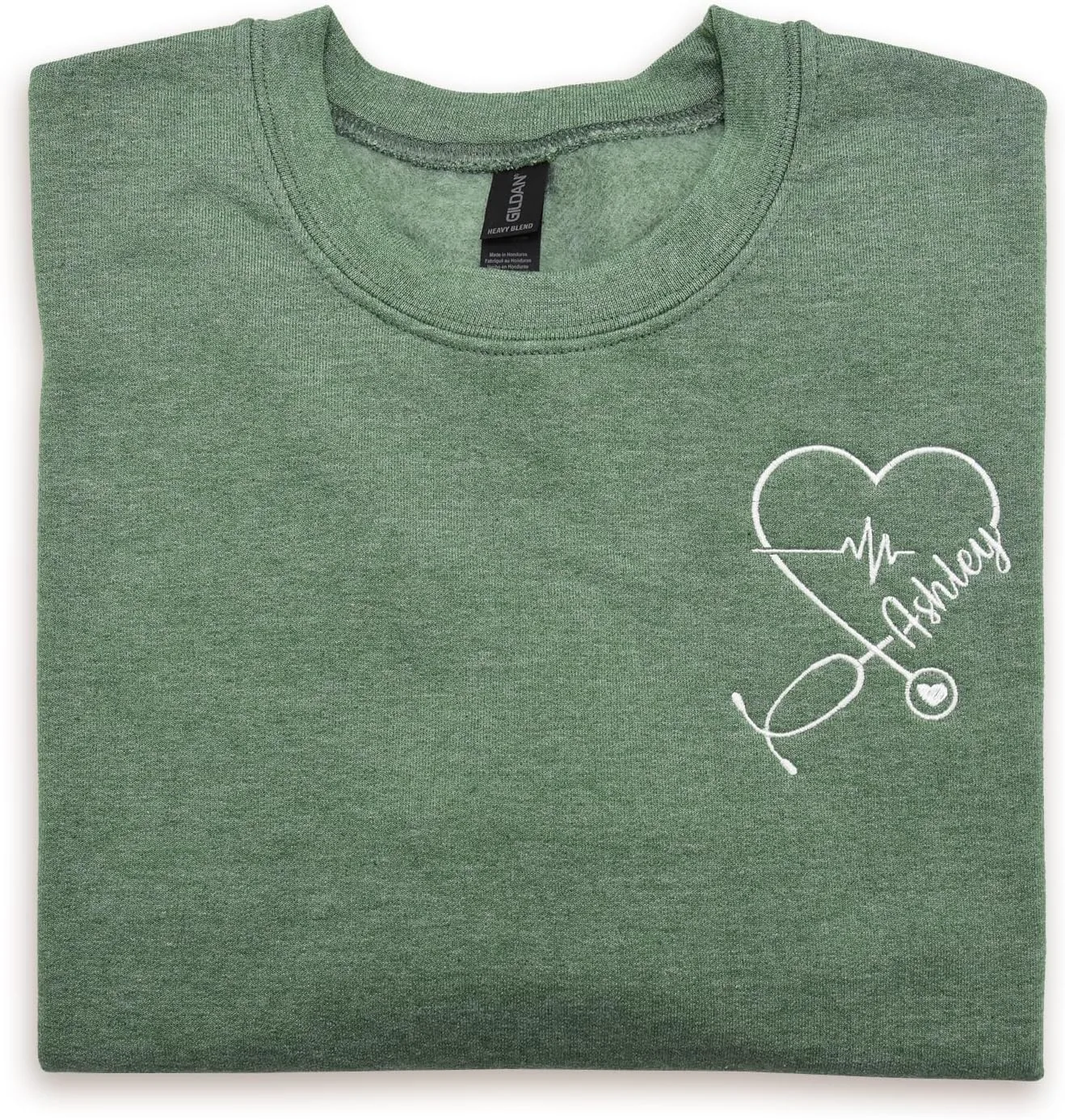 

NACRE APPAREL худи для медсестры с вышивкой и стетоскопом