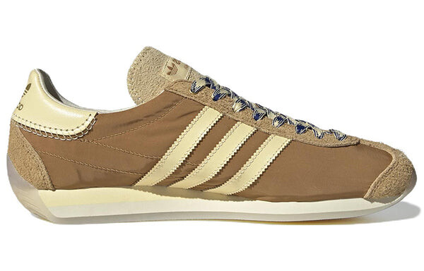 Кроссовки x wales bonner country Adidas, коричневый — фото 2