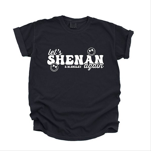 

Футболка SWSmiley let's shenan again Simply Sage Market, Black, Черный, Футболка SWSmiley let's shenan again Simply Sage Market, Black