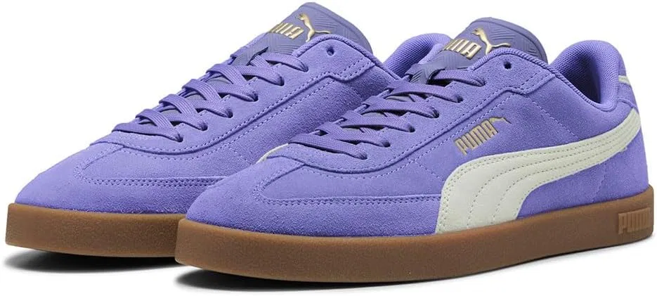 Кроссовки Puma унисекс PUMA Club II Era из замши, 2-Dark Amethyst Sage Frost Puma Gold