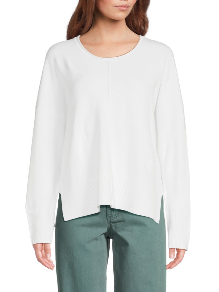 

Свитер в рубчик Della French Connection, цвет Winter White