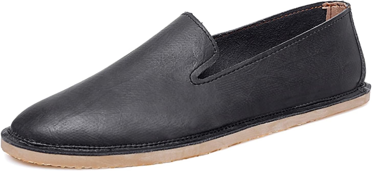 

Мужские слипоны Khwfjas «Босоножки» Удобные туфли-лоферы, черный