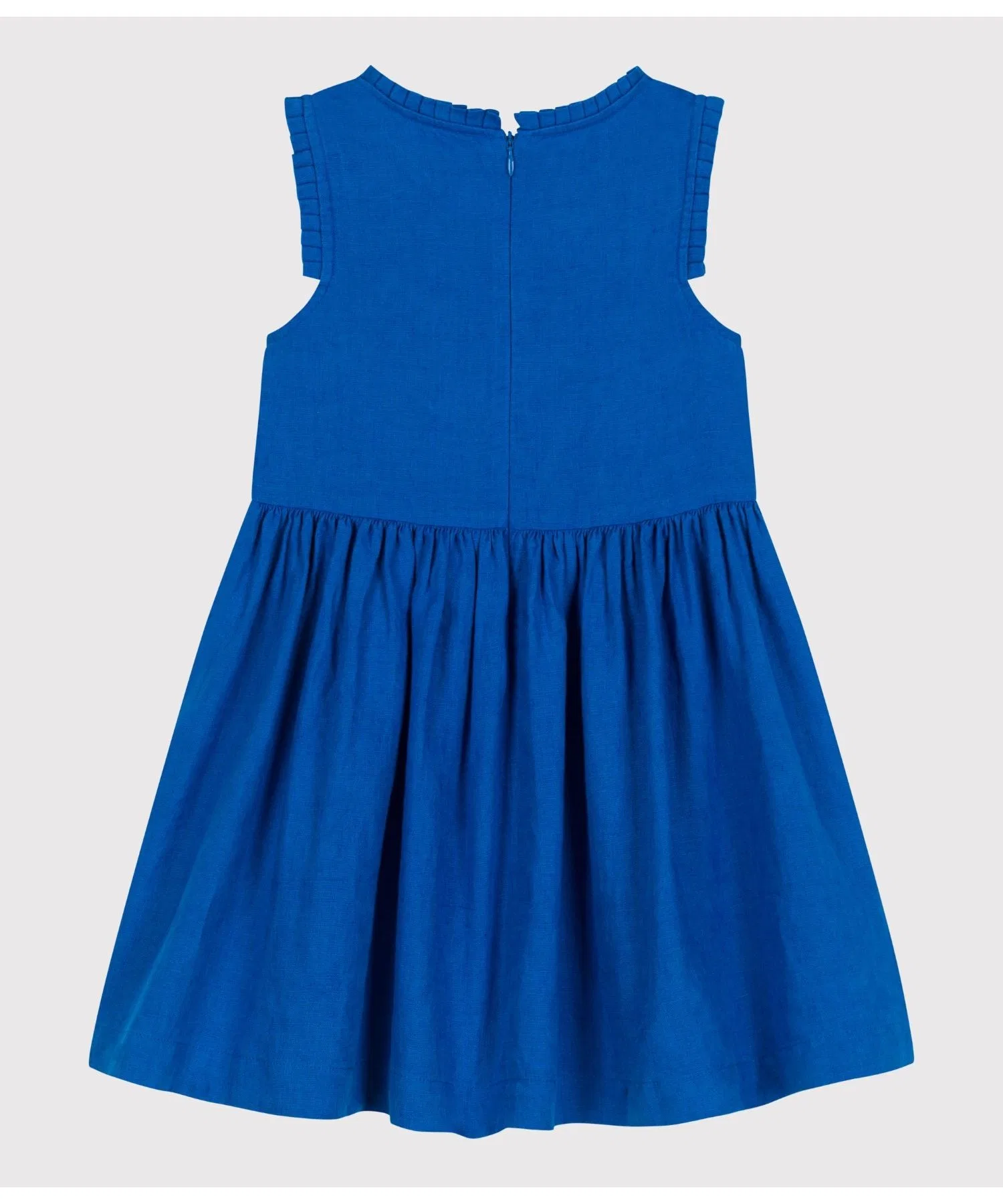 Детское платье Petit Bateau из льна и хлопка — фото 2