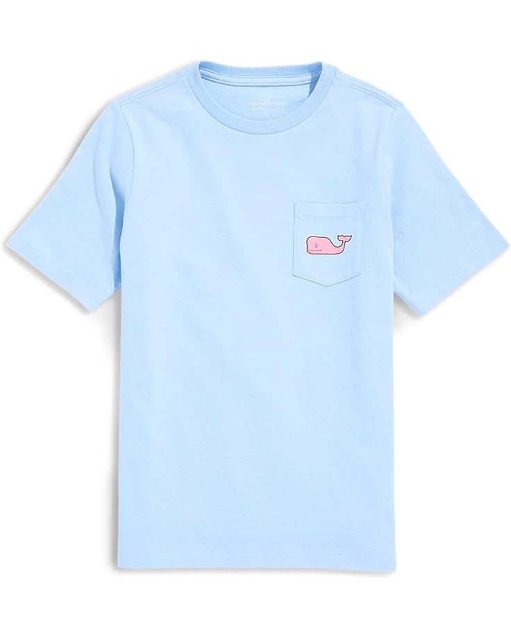 

Футболка Vineyard Vines Kids USA Sticker Short Sleeve Pocket Tee(Toddler/Little Kid/Big Kid), цвет Jake Blue