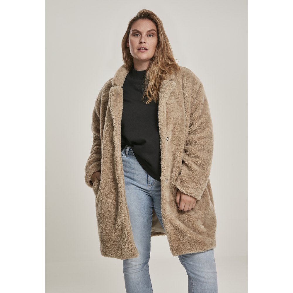 

Парка Urban Classics Oversized Sherpa Gt, бежевый