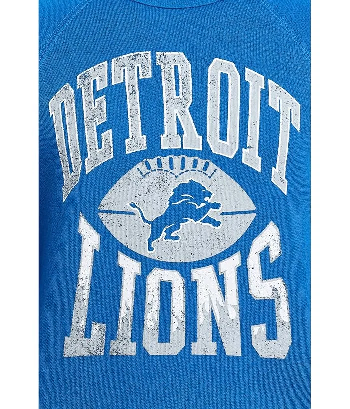 Худи Детройт Лайонс Hot Route Junk Food Clothing Kids, Lions Blue — фото 3