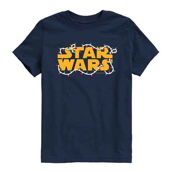 

Футболка с логотипом для мальчиков 8-20 Star Wars, Navy