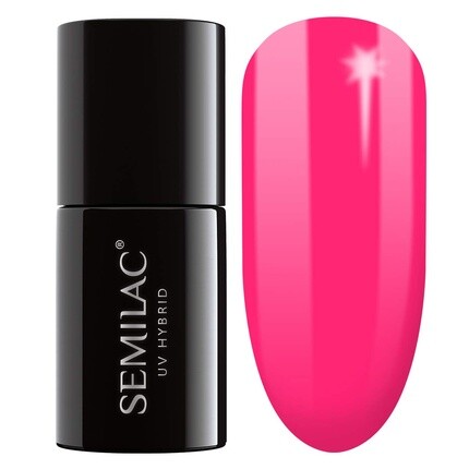 

УФ-лак для ногтей Neon Color 517 Neon Pink, 7 мл — C112, Semilac