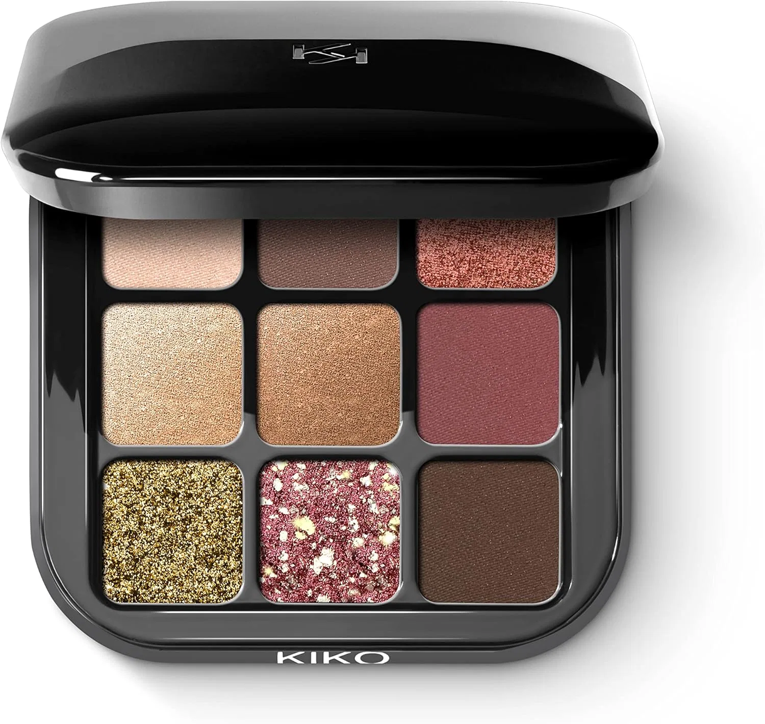 Тени для век Kiko Milano Glamour Multi Finish Eyeshadow Palette 03